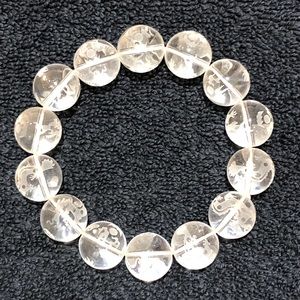 Dragon Motif Glass Bead Bracelet